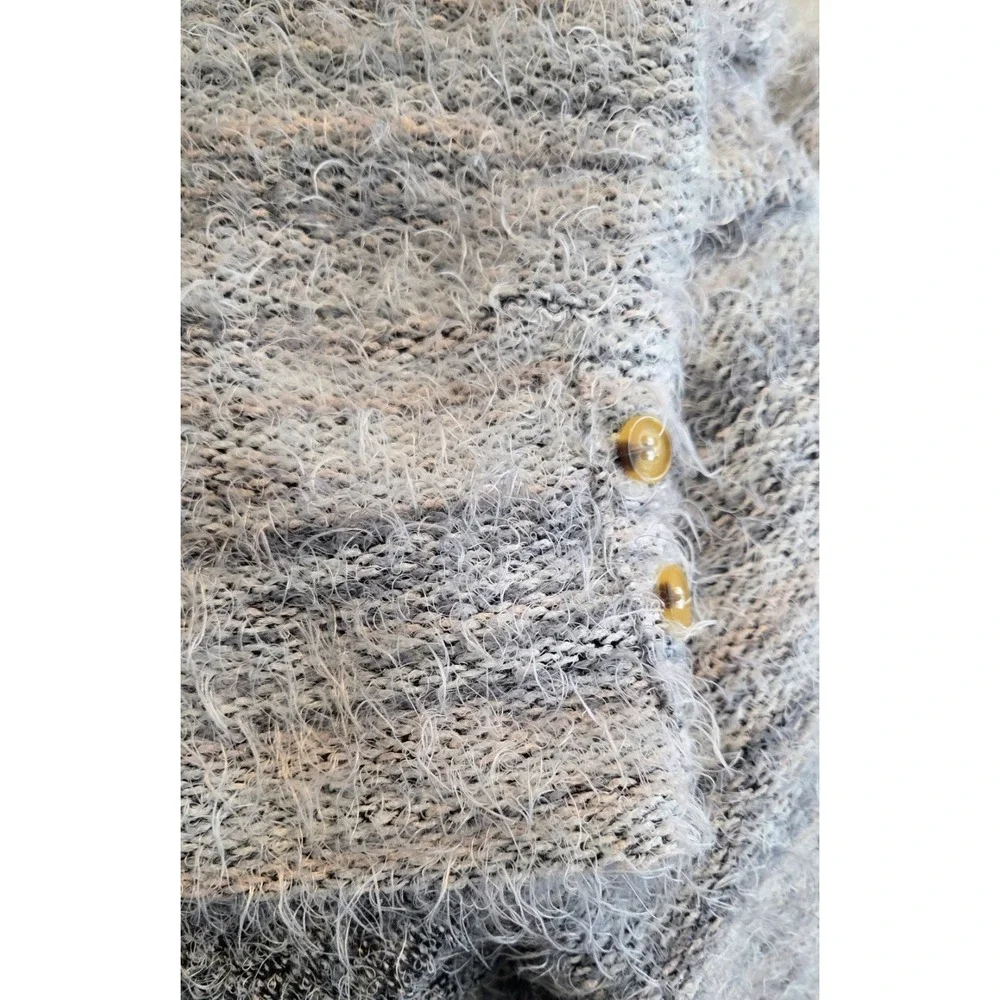 Lane Bryant Pastel‎ Marled Eyelash Open Cardigan Duster Women's Plus Size 26/28